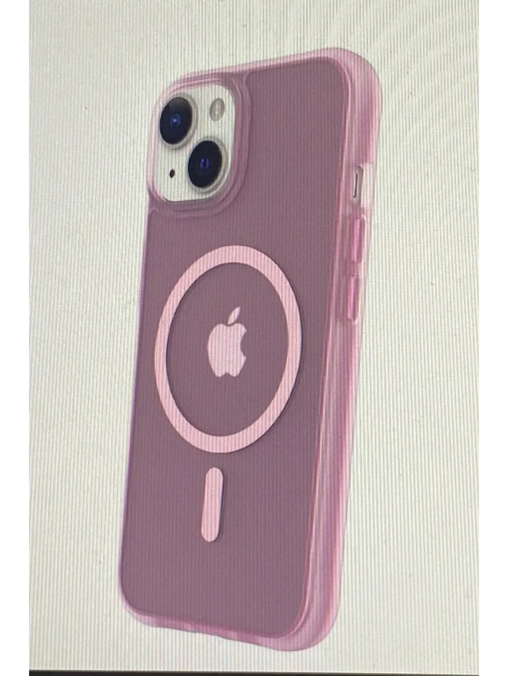 Onn Case for iPhone 16e/15/14/13 Frosted Pink